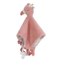 Panno coccole fenicottero Safari Friends LD8329 Little Dutch 1
