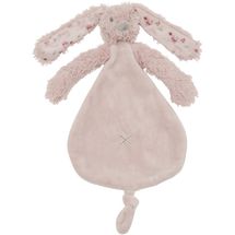 Peluche Coniglio Richie rosa a fantasia 25 cm HH134582 Happy Horse 1