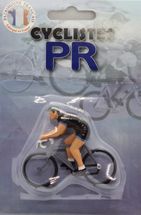 Figurina di ciclista D Maglia nera dei velocisti FR-DS3 Fonderie Roger 1