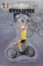 Figurina ciclista D Winner Maglia gialla FR-DV1 Fonderie Roger 1