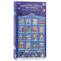 Calendario dell'Avvento Natale attraverso la finestra PP-FES7925 Professor Puzzle 1