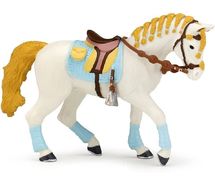 Figurina di cavallo cavaliere moda blu PA51545-3615 Papo 1
