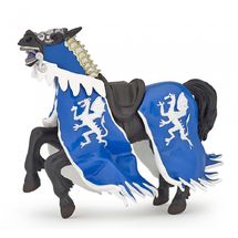 Statuetta del cavallo del re con drago blu PA39389-2867 Papo 1