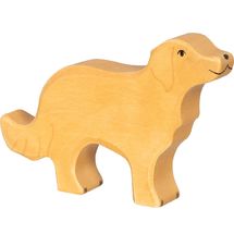 Figurina Golden Retriever HZ80357 Holztiger 1