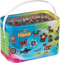 Barrel 10000 Midi perline di plastica 22 colori HAMA-202-67 Hama 1