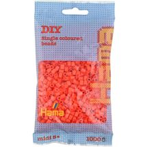 Sacchetto di 1000 perline di plastica Midi Arancia HAMA-207-04 Hama 1