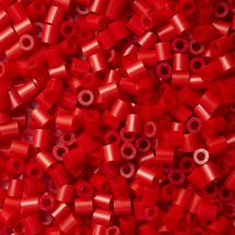 Sacchetto di 1000 perline di plastica Midi rosso HAMA-207-05 Hama 1