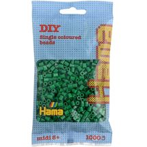 Sacchetto di 1000 perline di plastica Midi Verde HAMA-207-10 Hama 1