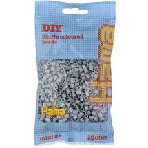 Sacchetto di 1000 perline di plastica Midi Grigio HAMA-207-17 Hama 1