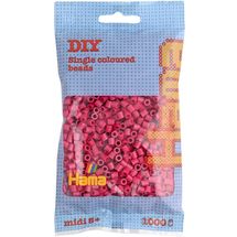 Sacchetto di 1000 perline di plastica Midi Vino rosso HAMA-207-29 Hama 1