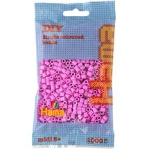 Sacchetto di 1000 perline di plastica Midi rosa pastello HAMA-207-48 Hama 1
