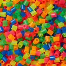 Sacchetto di 1000 perline di plastica Midi miscela al neon HAMA-207-51 Hama 1