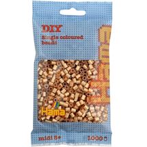 Sacchetto di 1000 perline di plastica Midi oro HAMA-207-61 Hama 1