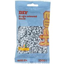 Sacchetto di 1000 perline di plastica Midi grigio chiaro HAMA-207-70 Hama 1