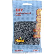 Sacchetto di 1000 perline di plastica Midi grigio scuro HAMA-207-71 Hama 1