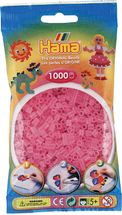 Sacchetto di 1000 perline di plastica Midi rosa trasparente HAMA-207-72 Hama 1