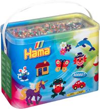Barrel 30000 Midi perline di plastica 22 colori HAMA-208-67 Hama 1