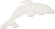 Piatto delfino bianco con perline di plastica Midi HAMA-300 Hama 1