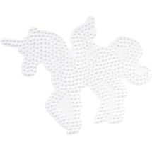 Piatto unicorno bianco con perline di plastica Midi HAMA-315 Hama 1