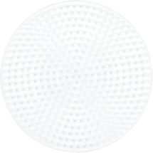 Piatto tondo piccola Perle di plastica midi bianca HAMA-316 Hama 1