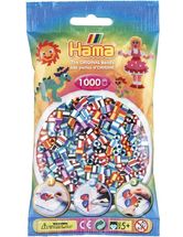 Sacchetto di 1000 perline di plastica Midi due toni HAMA-207-90 Hama 1