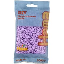 Sacchetto di 1000 perline di plastica Midi lilla HAMA-207-96 Hama 1