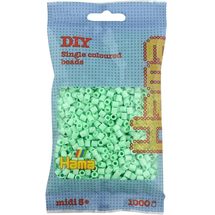 Sacchetto di 1000 perline di plastica Midi menta pastello HAMA-207-98 Hama 1