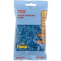 Sacchetto di 1000 perline di plastica Midi Olio blu HAMA-207-83 Hama 1