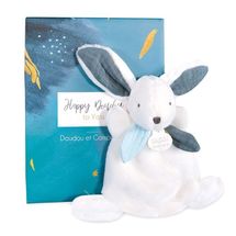 Happy Pop Mini doudou coniglio blu 17 cm DC3883 Doudou et Compagnie 1