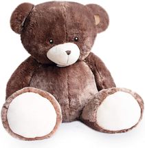 Orso Bellydou peluche marrone 110 cm HO2900 Histoire d'Ours 1