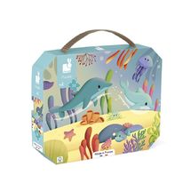 Puzzle animali marini 36 pezzi J02554 Janod 1