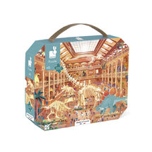 Puzzle museo di storia naturale 100 pezzi J02606 Janod 1