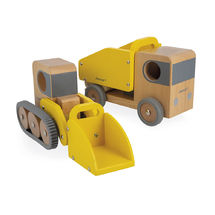 Camion ribaltabile e Bulldozer Bolid J04634 Janod 1