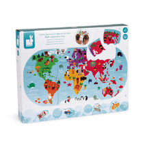 Mappa puzzle degli esploratori del bagno J04719 Janod 1