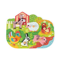 Puzzle in legno Fattoria J07096 Janod 1