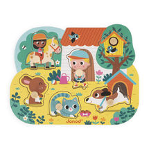 Puzzle in legno Campagna J07107 Janod 1