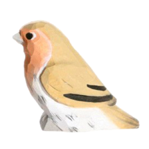 Figurina Red-Gorge in legno WU-41003 Wudimals 1