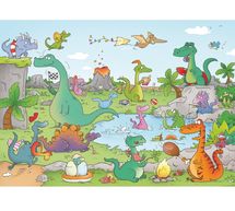 I dinosauri di Laure Cacouault K144-24 Puzzle Michèle Wilson 1