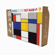 Composizione 123 di Mondrian K629-24 Puzzle Michèle Wilson 1