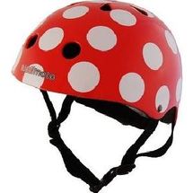 Casco Red Dotty SMALL KMH009S Kiddimoto 1