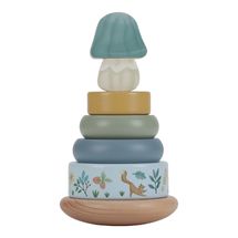 Torre impilabile di legno Forest Friends LD7242 Little Dutch 1