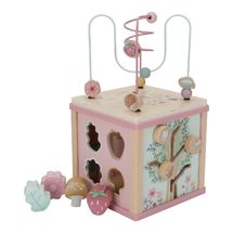 Cubo attività in legno Fairy Garden LD7331 Little Dutch 1