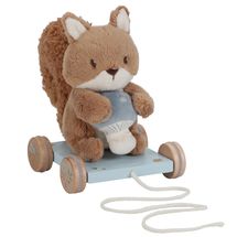 Peluche scoiattolo da tirare Forest Friends LD8920 Little Dutch 1