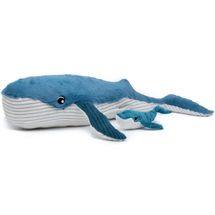 Mamma peluche balena e il suo bambino blu DE74301 Les Déglingos 1