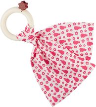 Hochet Doudou Bib0+ rosa EFK-120-000-604 Little Big Things 1