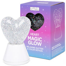 Lampada glitterata Magic Glow Cuore LL-GLOWHEART Little L 1