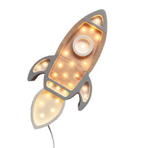 Luce notturna Rocket grigio chiaro LL032-000-500 Little Lights 1