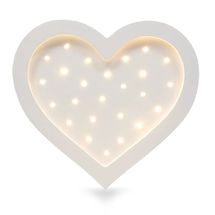 Lampada cuore bianco LL026-001 Little Lights 1