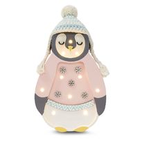 Lampada Pinguino rosa LL067-335 Little Lights 1