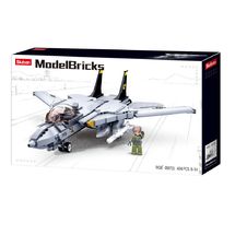 Model Bricks - Aereo jet da combattimento SL-M38-B0755 Sluban 1